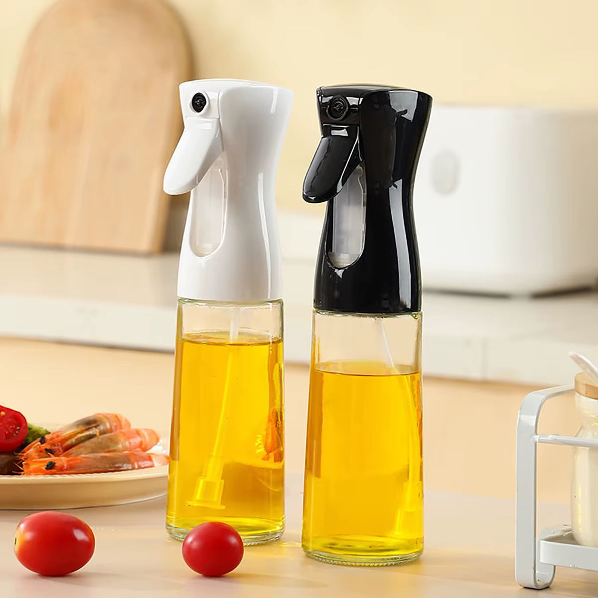 200/300/500Ml Oil Spray Bottle Camping BBQ Cooking Olive Oil Sprayer Kitchen Baking Oil Spray Bottle Vinegar Bottle Dispenser